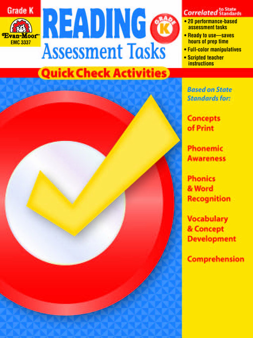 Title details for Reading Assessment Tasks by Evan-Moor Educational Publishers - Available